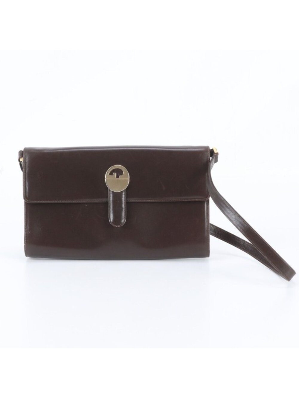 Gucci Vintage Leather Shoulder Bag